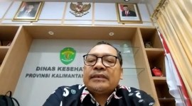 Kepala Dinkes Kaltim Jaya Mualimin saat membuka Sosialisasi dan Koordinasi Pelaksanaan SHK 2024 secara daring di Samarinda, Jumat (7/6/2024). [ANTARA/HO-Tangkapan layar]
