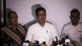 Advokat Febri Diansyah mengaku bingung ketika mendengar isu eks Mentan Syahrul Yasin Limpo (SYL) menghilang saat penyelidikan KPK. [CNN Indonesia/Adi Ibrahim]