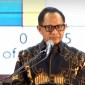 Mendagri Tito Karnavian saat keytnote speech pada Rapat Kerja Nasional (Rakernas) Asosiasi Pemerintah Kota Seluruh Indonesia (APEKSI) XVII di Balikpapan, Selasa (4/6/2024). [ANTARA/HO-YT Pemkot Balikpapan]