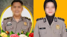 Almarhum Briptu RDW (kiri) dan Briptu FN (kanan). [RadarJombang]