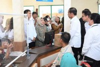 Presiden Joko Widodo meninjau Rumah Sakit Umum Daerah (RSUD) Mas Amsyar Kasongan di Kabupaten Katingan, Provinsi Kalimantan Tengah pada Rabu, 26 Juni 2024. [Foto: BPMI Setpres/Kris]