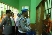 Tim Divisi Propam Mabes Polri melakukan pemeriksaan terhadap ruang tahanan di Polresta Banjarmasin,, Kamis (13/6/2024). (SuarIndonesia/ANTARA/HO-Humas )
