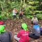 Edukasi hutan hujan kepada para peserta di kawasan TNGP. [ANTARA/Dokumentasi Yayasan Palung]