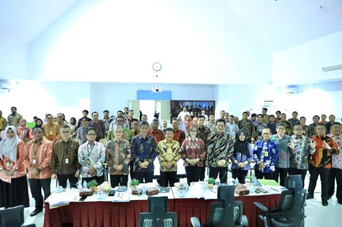 Kegiatan evaluasi dan pembinaan dari Kementerian ATR/BPN di Kantor Pertanahan Balikpapan. [ANTARA/HO-BPN Kaltim]