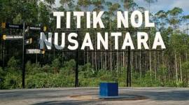Titik Nol Ibu Kota Nusantara di Kecamatan Sepaku, Kabupaten Penajam Paser Utara, Provinsi Kalimantan Timur. (ANTARA/Nyaman Bagus P)