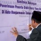 Wakil Wali Kota Banjarmasin H Arifin Noor saat mendatangi komitmen pelaksanaan PPDB tahun ajaran 2024/2025 beberapa waktu lalu. [ANTARA/HO-Disdik Banjarmasin]
