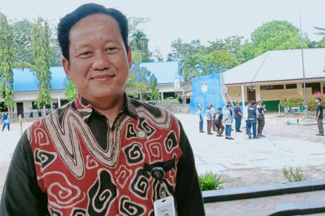 Direktur Pelayanan Dasar OIKN Suwito. [ANTARA/Nyaman Bagus P]