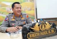 Direktur Lalu Lintas Polda Kalsel Kombes Pol Robertho Pardede. (ANTARA/Firman)