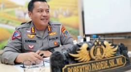 Direktur Lalu Lintas Polda Kalsel Kombes Pol Robertho Pardede. (ANTARA/Firman)