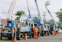 Tim PDKB PLN sukses rawat 253 titik infrastruktur kelistrikan tanpa padam. [ANTARA/HO-PLN UID Kalselteng]