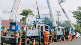Tim PDKB PLN sukses rawat 253 titik infrastruktur kelistrikan tanpa padam. [ANTARA/HO-PLN UID Kalselteng]