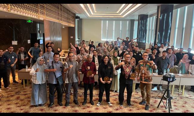 Sharing session tentang hoaks bersama Bank Kalsel, Jumat (26/7/2024). (Foto:Humasbankalsel)