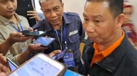 Ketua Satgas Informasi Bencana Badan Penanggulangan Bencana Daerah (BPBD) Kalimantan Barat, Daniel. [ANTARA/Rendra Oxtora]
