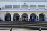 Bangunan Museum Mulawarman di Tenggarong, Kabupaten Kutai Kartanegara, Kaltim. [ANTARA/Ahmad Rifandi]