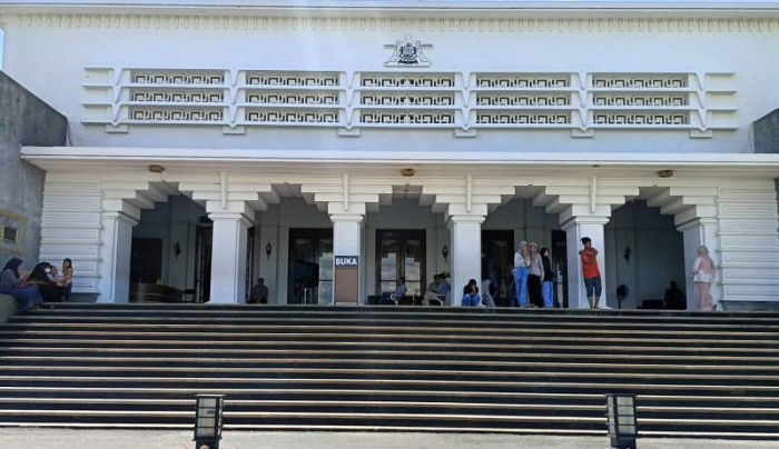 Bangunan Museum Mulawarman di Tenggarong, Kabupaten Kutai Kartanegara, Kaltim. [ANTARA/Ahmad Rifandi]