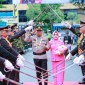 Penyambutan pejabat baru Kapolresta Banjarmasin, Kombes Pol Cuncun Kurniadi, Rabu (3/7/2024) (SuarIndonesia/YI)