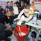 Pemusnahan barang bukti narkotika digelar jajaran Satuan Res Narkoba Polresta Banjarmasin, Jumat (5/7/2024). (SuarIndonesia/YI)