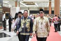 Ketua DPRD) H Sup[ian HK bersama Gubernur Kalsel, H. Sahbirin Noor. (SuarIndonesia/Ist)