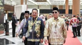 Ketua DPRD) H Sup[ian HK bersama Gubernur Kalsel, H. Sahbirin Noor. (SuarIndonesia/Ist)