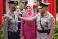 Secara resmi melantik 181 Bintara Polri Gelombang I Tahun Anggaran 2024 di Sekolah Polisi Negara (SPN) Polda Kalsel, Banjarbaru, Selasa (11/7/2024) (SuarIndonesia/Ist)