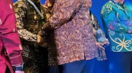 Gubernur Kalsel H Sahbirin Noor atau Paman Birin turut dalam Rapat Kerja Nasional (Rakernas) Kebijakan Satu Peta atau One Map Policy (OMP) Summit 2024 di Hotel St Regis, Jakarta, Kamis (11/7/2024) (SuarIndonesia/Adv)