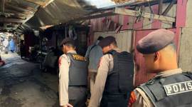 Sat Samapta Polresta Banjarmasin menggelar patroli di dua tempat yakni pasar Batuah Banjarmasib Timur dan Pasar Lima Banjarmasin Tengah, pada Jumat (12/7/2024) (SuarIndonesia/Ist)