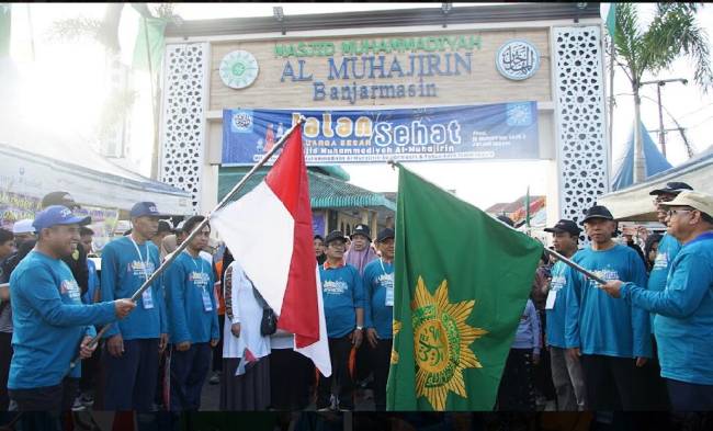 kegiatan dilepas Wakil Wali Kota Banjarmasin H Arifin Noor Minggu (21/7/2024) SuarIndonesia/Ist)