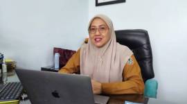 Ketua Harian BP Geopark Meratus, Hanifah Dwi Nirwana.