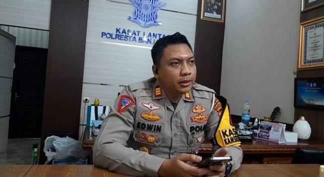 Kasat Lantas Polresta Banjarmasin, AKP Edwin Widya Dirotsaha Putra