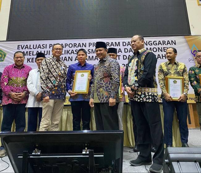 Kantor Kementerian Agama Kabupaten Balangan, Satuan Kerja Eselon 1 Ditjen Bimas Hindu meraih penghargaan sebagai 