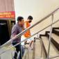 Tersangka yang ditangkap dan digirirng adalah Ricky Candra Saputra alias Iki (30). (SuarIndonesia/ZI)