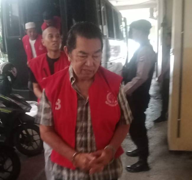 terdakwa Satria Gunawan alias Babah