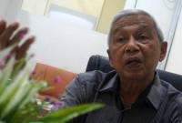 Ketua PP Muhammadiyah Bidang Hukum dan HAM Busyro Muqoddas mengatakan posisi panitia seleksi pimpinan KPK saat ini sangat pelik. [CNN Indonesia/Tunggul]