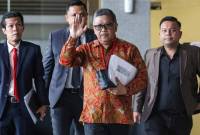 Komisi Pemberantasan Korupsi (KPK) bakal menjadwalkan ulang pemanggilan Sekretaris Jenderal PDIP Hasto Kristiyanto sebagai saksi dalam kasus dugaan korupsi di lingkungan Direktorat Jenderal Perkerataapian (DJKA) Kementerian Perhubungan. [ANTARA FOTO/ASPRILLA DWI ADHA]