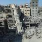 Kondisi Gaza akibat serangan Israel. (REUTERS/Ramadan Abed)