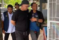 Tersangka yang diamankan diduga jaringan Predy Pratama (SuarIndonenesia/Ist)