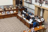 Rapat internal Komisi III DPR RI soal tidak lanjut uji kelayakan dan kepatutan 12 calon hakim agung dan calon hakim Ad Hoc usulan Komisi Yusdisial, Kamis (28/8/2024). [Kumparan/Haya Syahira]