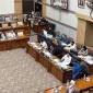Rapat internal Komisi III DPR RI soal tidak lanjut uji kelayakan dan kepatutan 12 calon hakim agung dan calon hakim Ad Hoc usulan Komisi Yusdisial, Kamis (28/8/2024). [Kumparan/Haya Syahira]