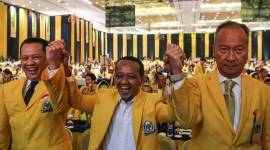 Bahlil Lahadalia resmi ditetapkan sebagai Ketua Umum Golkar dalam munas partai, Rabu (21/8/2024). (SuarIndonesia/ANTARA FOTO/ASPRILLA DWI ADHA)