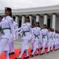 Presiden mengukuhkan 76 anggota Paskibraka 2024 yang nantinya akan bertugas di Istana Negara, IKN pada 17 Agustus 2024. Suarindonesia/ANTARA FOTO/Sigid Kurniawan