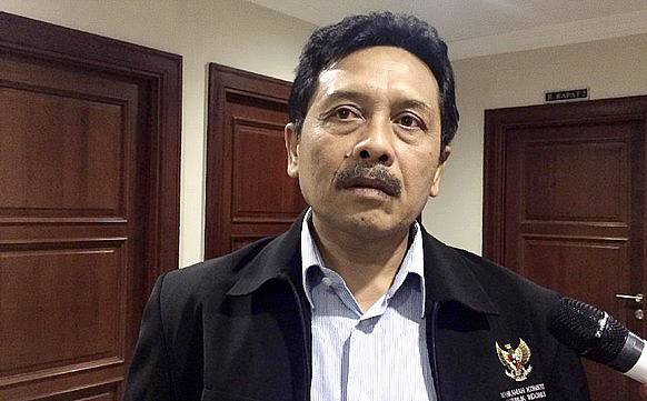 Ketua MKMK I Dewa Gede Palguna menilai Badan Legislasi Dewan Perwakilan Rakyat (Baleg DPR) telah membangkang konstitusi dengan mengabaikan putusan Mahkamah Konstitusi (MK). (CNN Indonesia/Priska Sari Pratiwi)