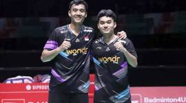M Shohibul Fikri/Daniel Marthin akan tampil di perempat final Japan Open 2024. (PBSI)