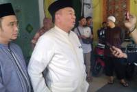 H Muhidin, yang didampingi  Wakil Ketua DPW PAN Kalsel, Afrizal. (SuarIndonesia/ZI)