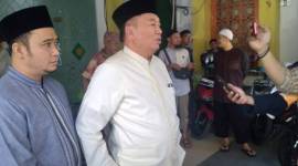 H Muhidin, yang didampingi  Wakil Ketua DPW PAN Kalsel, Afrizal. (SuarIndonesia/ZI)