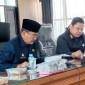 Ketua DPRD Provinsi Kalsel, H. Supian HK dan Sekretaris Daerah Kalsel Roy Rizali Anwar, 