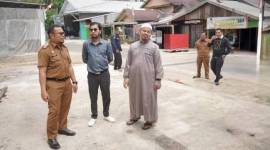 Monitoring bantuan hibah di Mushola Al-Mukhsin di Desa Wayau, Kecamatan Tanjung, Kabupaten Tabalong, pada Minggu (11/8/2024) (SuarIndonesia.Ist)