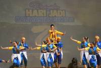 Gubernur Kalsel Paman Birin, sapaan H. Sahbirin Noor membuka Festival pada puncak Hari Jadi Provinsi Kalsel ke-74 di Siring O Kilometer Banjarmasin pada Rabu (14/8/2024) (SuarIndonesia/Ist)