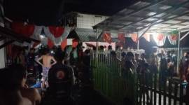Terbakar sebuah rumah  di Jalan Kelayan A. Gang Rahmi Ujung Banjarmasin Selatan, Jum'at  (16/8/2024) dinihari, (SuarIndonesia/DO)