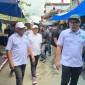 Blusukan ke 9 Kecamatan di Kabupaten Kotabaru, Provinsi Kalimantan Selatan (Kalsel) H  Rusli dan Syairi Mukhlis. bicara perbaikan jalan dan jembatan. (SuarIndonesia/Ist)
