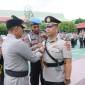 Dua pejabat di lingkup Polrsesta Banjarmasin diganti serta dilakulan serah terima jabatan, Jumat (16/8/2024).SuarIndonesia/Ist)
